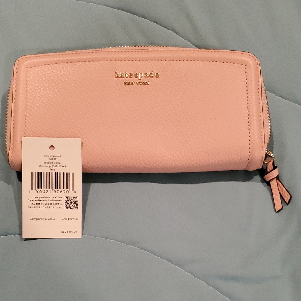 Kate Spade Blush Pink Wallet